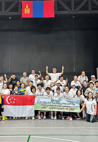 Inaugural Mongolia International Pickleball Tournament