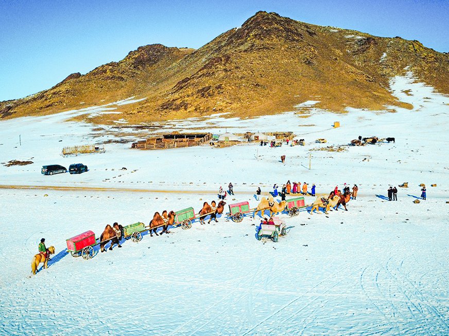 Mongol Nomadic Camp